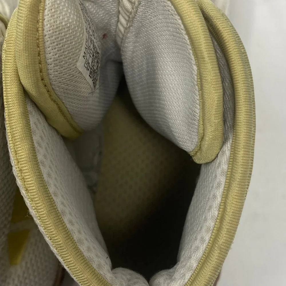 Adidas Tech Fall 2.0 Wrestling Shoes White Gold Gum FZ5389 Mens Size 12 High Top